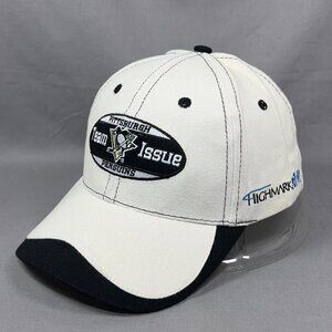 Pittsburgh Penguins Hockey NHL Strapback Hat Cap Ivory Baseball Adjustable Mens